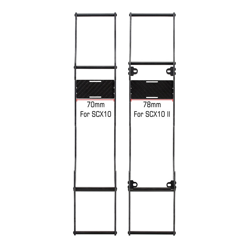 INJORA LCG Carbon Fiber Chassis Kit Frame Girder for 1/10 Axial SCX10 & SCX10 II 10 INJORA LCG Carbon Fiber Chassis Kit Frame Girder for 1/10 Axial SCX10 & SCX10 II