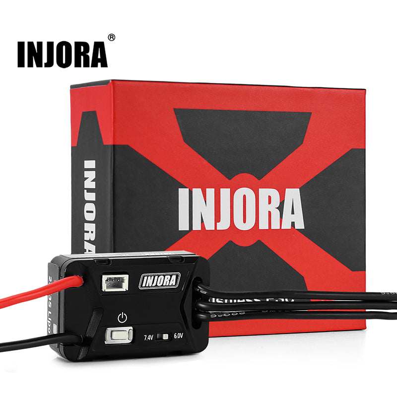 INJORA MBL32 G2 Waterproof Micro Brushless ESC for 1/18 TRX4M Ascent18 1/24 SCX24