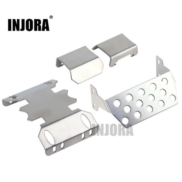 INJORA Metal Chassis Armor Axle Protector Plate for Axial SCX10 II Jeep Cherokee 9 INJORA Metal Chassis Armor Axle Protector Plate for Axial SCX10 II Jeep Cherokee