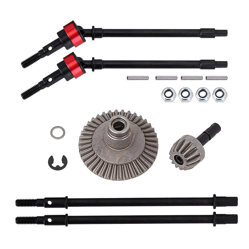 INJORA Metal CVD Dogbone Shaft Axle Gear for SCX10 & INJORA Axle YQCQ-01