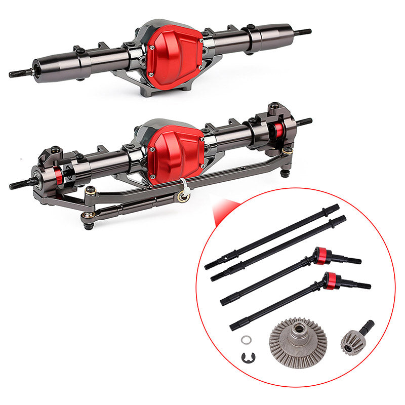 INJORA Metal CVD Dogbone Shaft Axle Gear for SCX10 & INJORA Axle YQCQ-01 3 INJORA Metal CVD Dogbone Shaft Axle Gear for SCX10 & INJORA Axle YQCQ-01