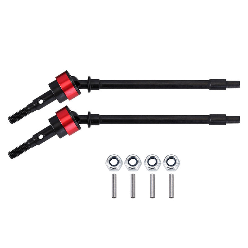 INJORA Metal CVD Dogbone Shaft Axle Gear for SCX10 & INJORA Axle YQCQ-01 4 INJORA Metal CVD Dogbone Shaft Axle Gear for SCX10 & INJORA Axle YQCQ-01