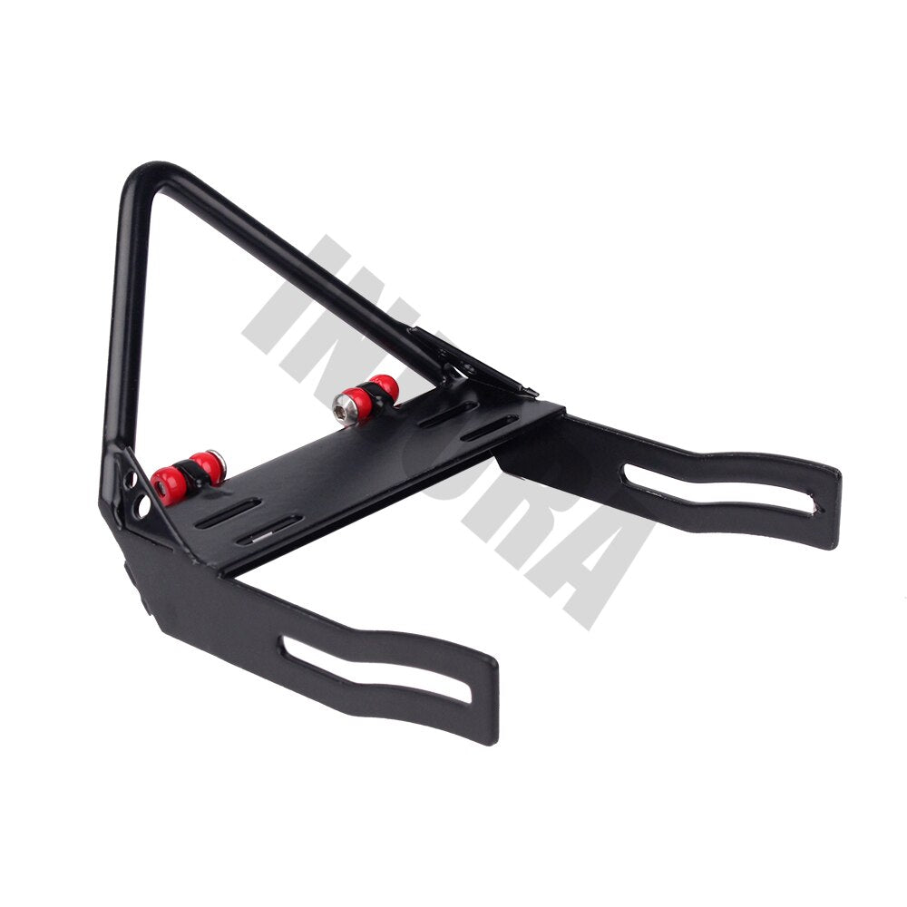 INJORA Metal Front Bumper with Tow Hooks for Axial SCX10 6 INJORA Metal Front Bumper with Tow Hooks for Axial SCX10