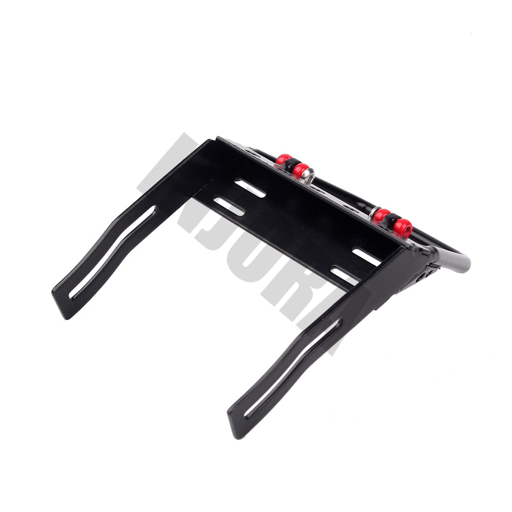 INJORA Metal Front Bumper with Tow Hooks for Axial SCX10 10 INJORA Metal Front Bumper with Tow Hooks for Axial SCX10
