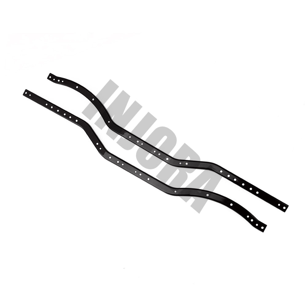 INJORA Metal Girder Side Frame Chassis Rails for SCX10 & SCX10 II (Black) 4 INJORA Metal Girder Side Frame Chassis Rails for SCX10 & SCX10 II (Black)