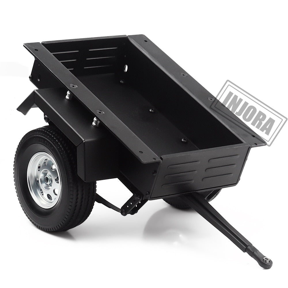 INJORA Metal Leaf Spring Trailer Car for 1/10 RC Crawler 3 INJORA Metal Leaf Spring Trailer Car for 1/10 RC Crawler