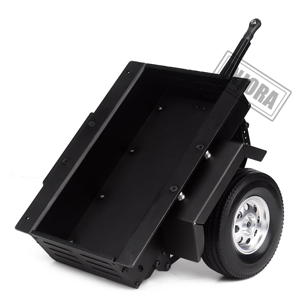 INJORA Metal Leaf Spring Trailer Car for 1/10 RC Crawler 6 INJORA Metal Leaf Spring Trailer Car for 1/10 RC Crawler