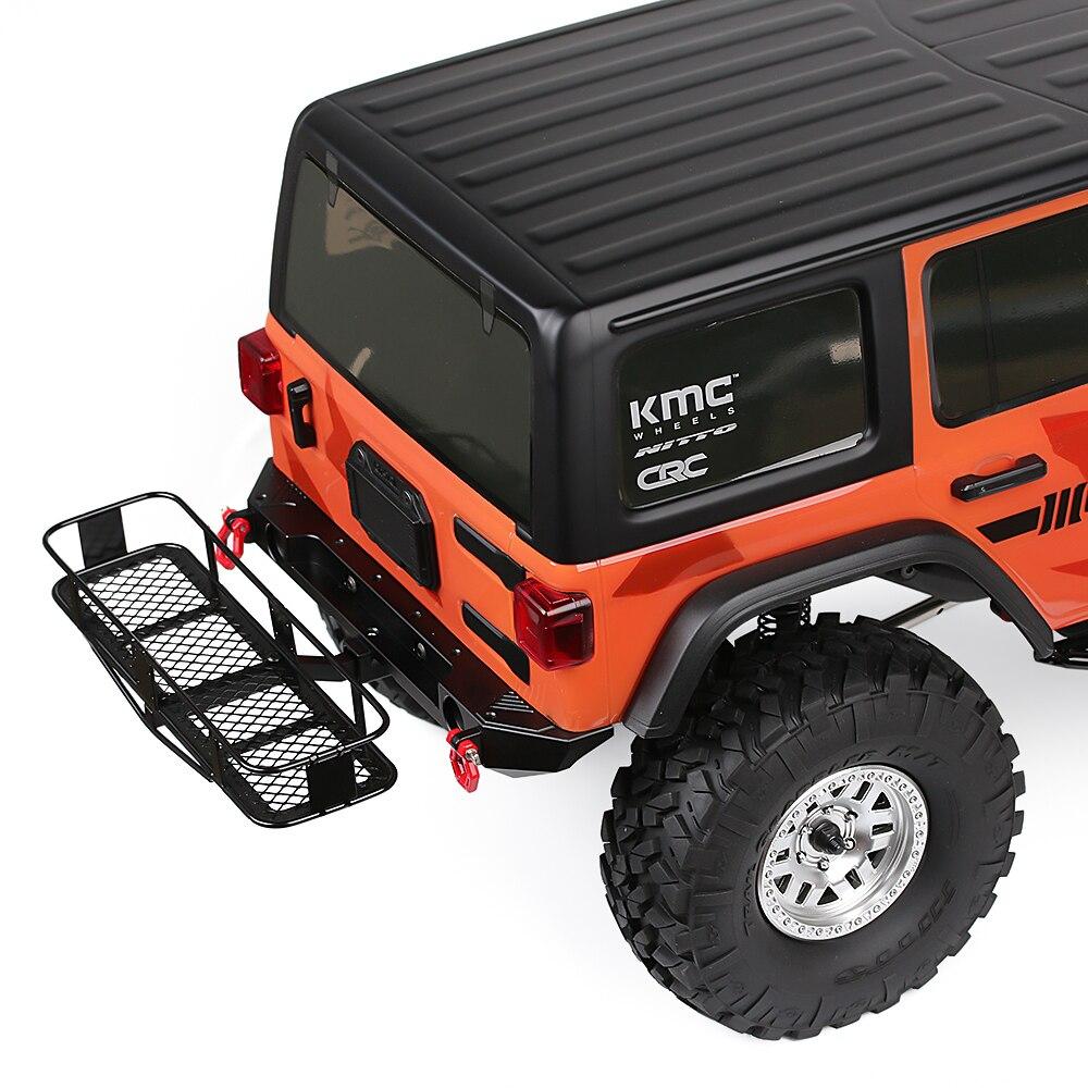 INJORA Metal Rear Bumper & Back Hitch Carrier Rack for SCX10 Jeep Wrangler 17 INJORA Metal Rear Bumper & Back Hitch Carrier Rack for SCX10 Jeep Wrangler