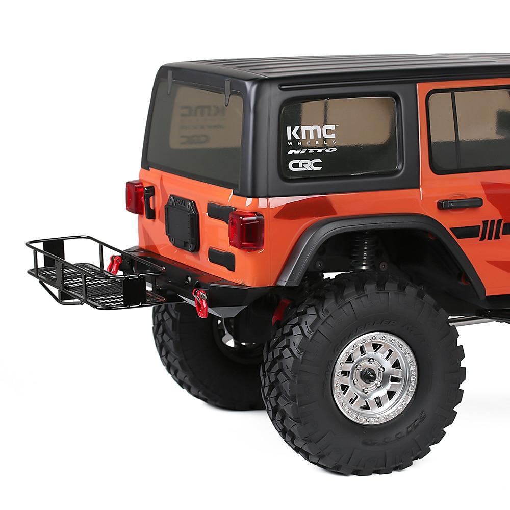 INJORA Metal Rear Bumper & Back Hitch Carrier Rack for SCX10 Jeep Wrangler 18 INJORA Metal Rear Bumper & Back Hitch Carrier Rack for SCX10 Jeep Wrangler