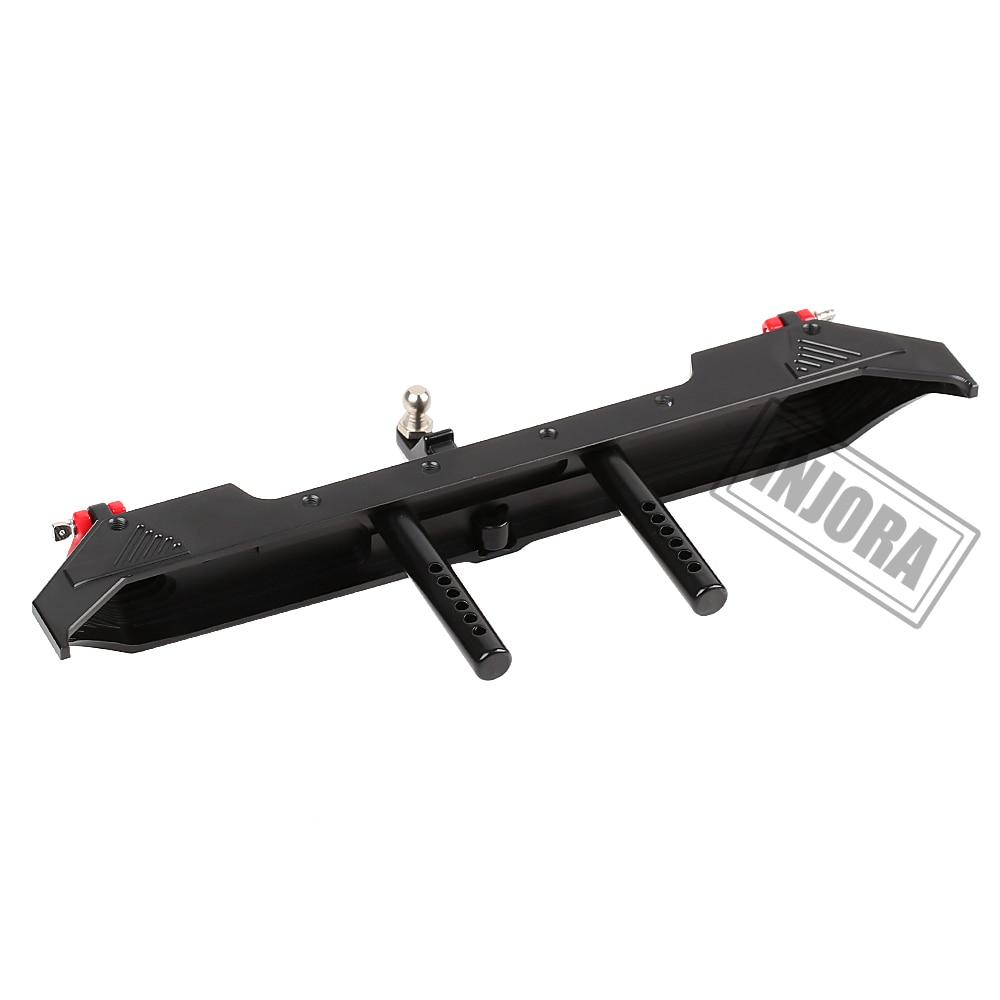 INJORA Metal Rear Bumper & Back Hitch Carrier Rack for SCX10 Jeep Wrangler 5 INJORA Metal Rear Bumper & Back Hitch Carrier Rack for SCX10 Jeep Wrangler