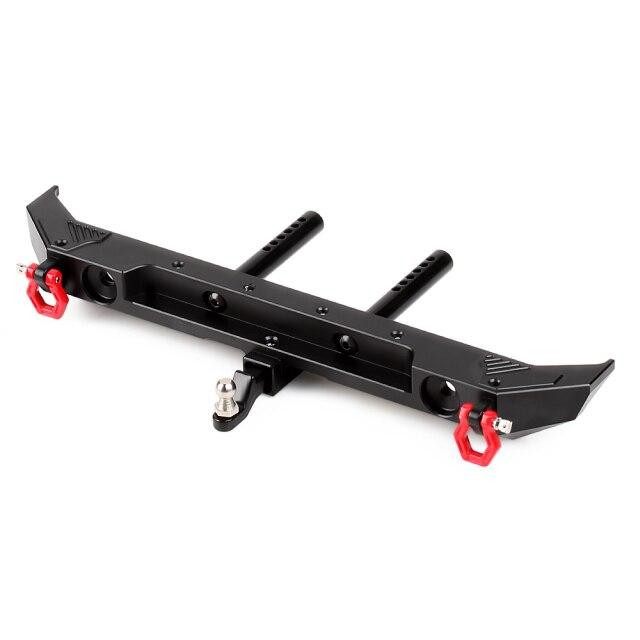 INJORA Metal Rear Bumper & Back Hitch Carrier Rack for SCX10 Jeep Wrangler 6 INJORA Metal Rear Bumper & Back Hitch Carrier Rack for SCX10 Jeep Wrangler