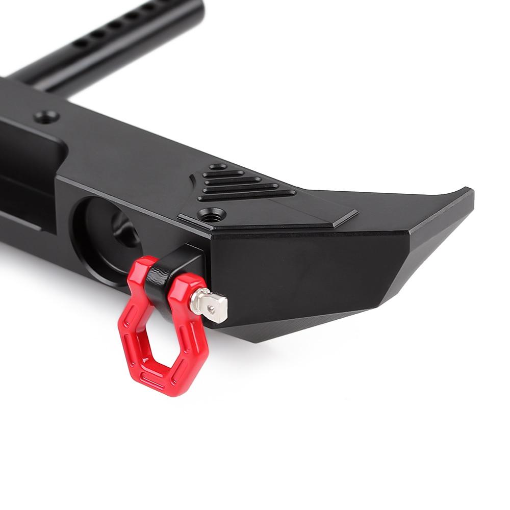 INJORA Metal Rear Bumper & Back Hitch Carrier Rack for SCX10 Jeep Wrangler 7 INJORA Metal Rear Bumper & Back Hitch Carrier Rack for SCX10 Jeep Wrangler