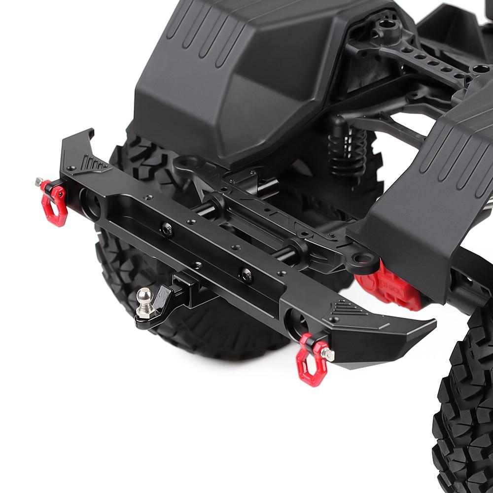 INJORA Metal Rear Bumper & Back Hitch Carrier Rack for SCX10 Jeep Wrangler 8 INJORA Metal Rear Bumper & Back Hitch Carrier Rack for SCX10 Jeep Wrangler