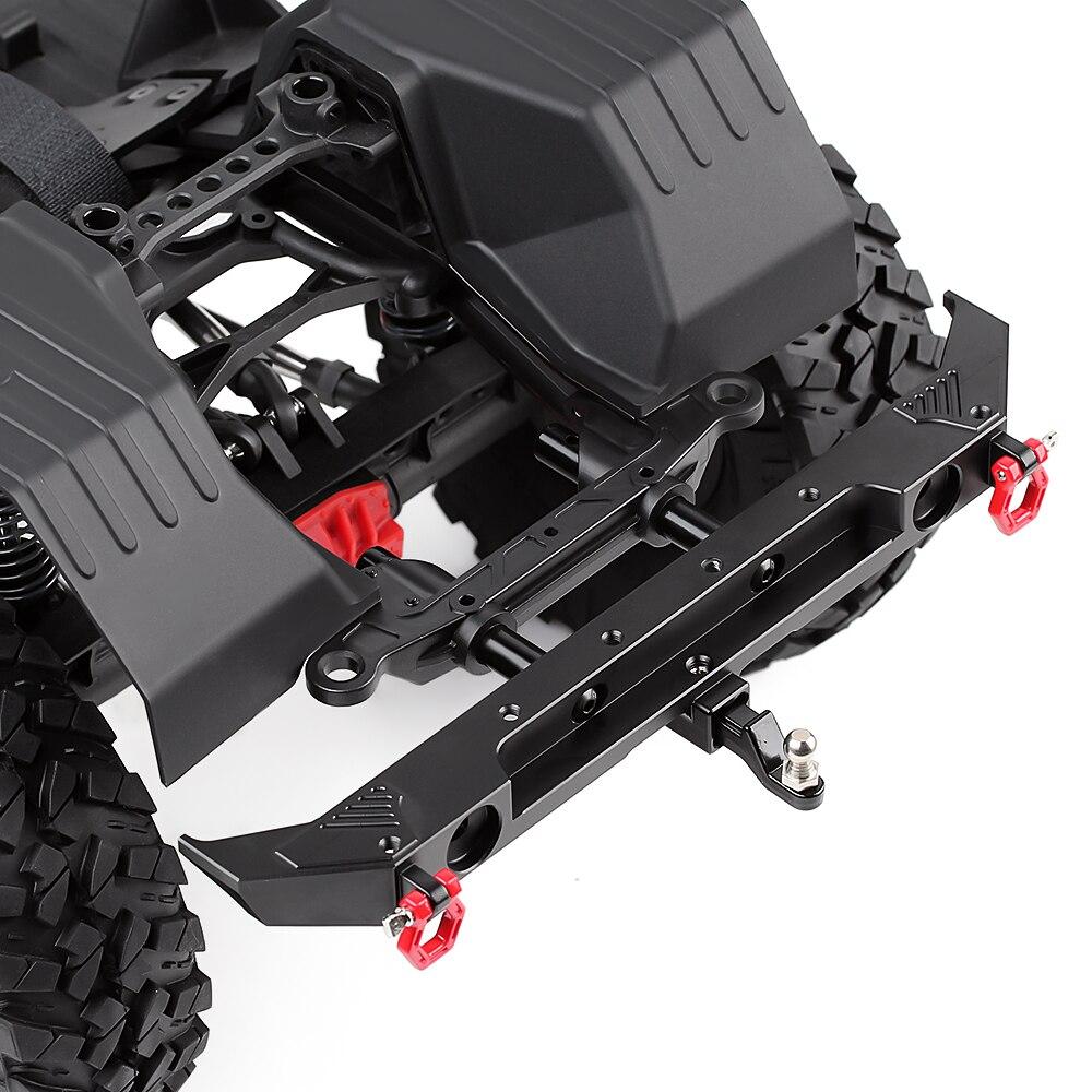 INJORA Metal Rear Bumper & Back Hitch Carrier Rack for SCX10 Jeep Wrangler 10 INJORA Metal Rear Bumper & Back Hitch Carrier Rack for SCX10 Jeep Wrangler