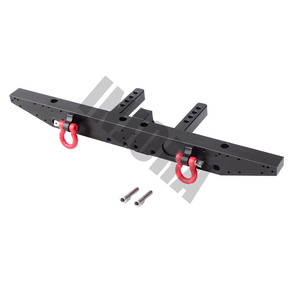 INJORA Metal Rear Bumper with D-rings for Traxxas TRX-4 4 INJORA Metal Rear Bumper with D-rings for Traxxas TRX-4