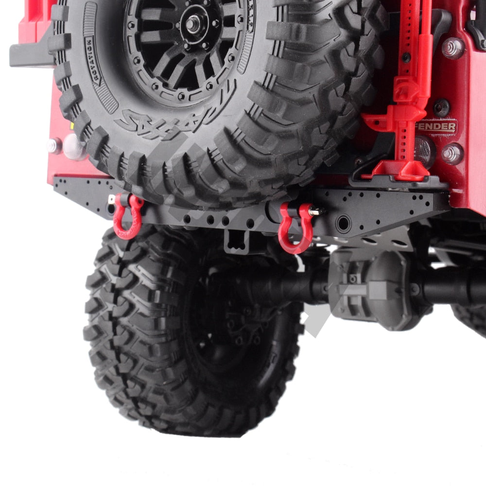 INJORA Metal Rear Bumper with D-rings for Traxxas TRX-4 10 INJORA Metal Rear Bumper with D-rings for Traxxas TRX-4
