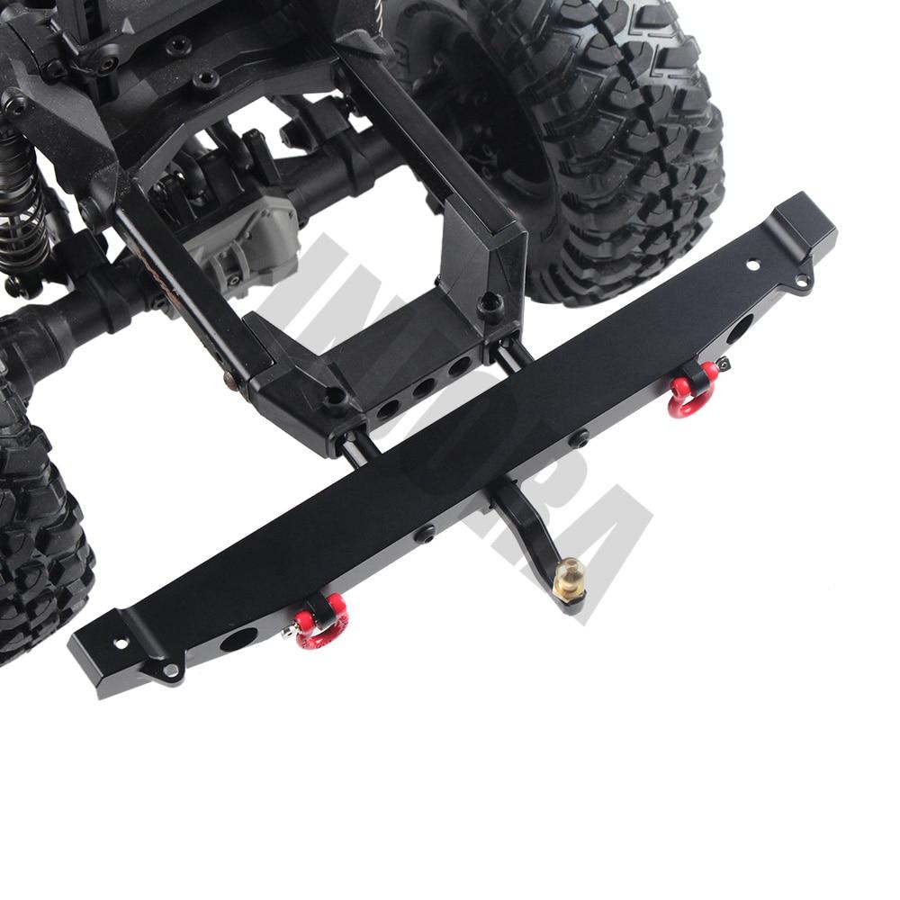 INJORA Metal Rear Bumper with LED Light for Axial SCX10 Jeep Cherokee 3 INJORA Metal Rear Bumper with LED Light for Axial SCX10 Jeep Cherokee