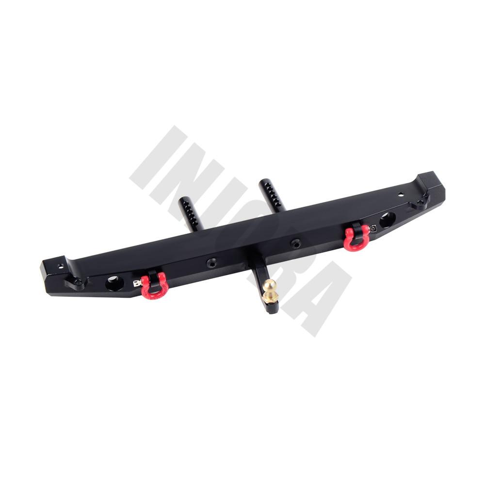 INJORA Metal Rear Bumper with LED Light for Axial SCX10 Jeep Cherokee 4 INJORA Metal Rear Bumper with LED Light for Axial SCX10 Jeep Cherokee