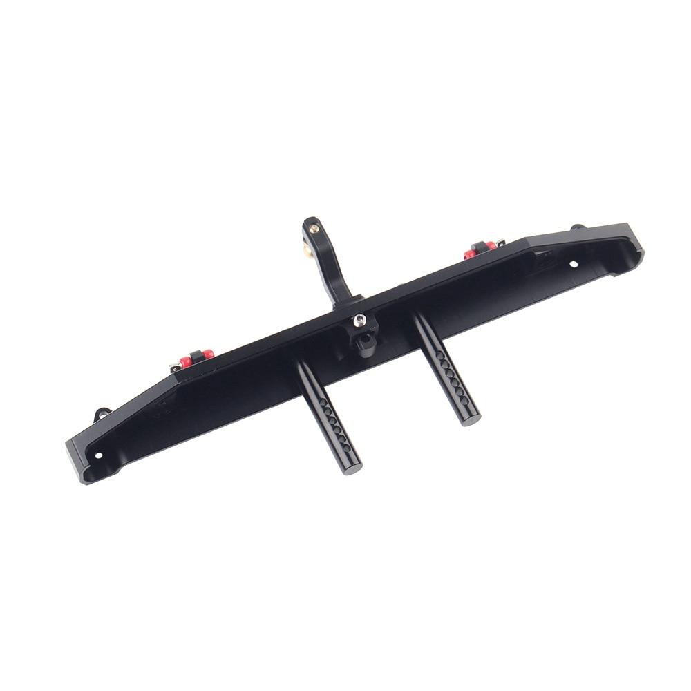 INJORA Metal Rear Bumper with LED Light for Axial SCX10 Jeep Cherokee 5 INJORA Metal Rear Bumper with LED Light for Axial SCX10 Jeep Cherokee