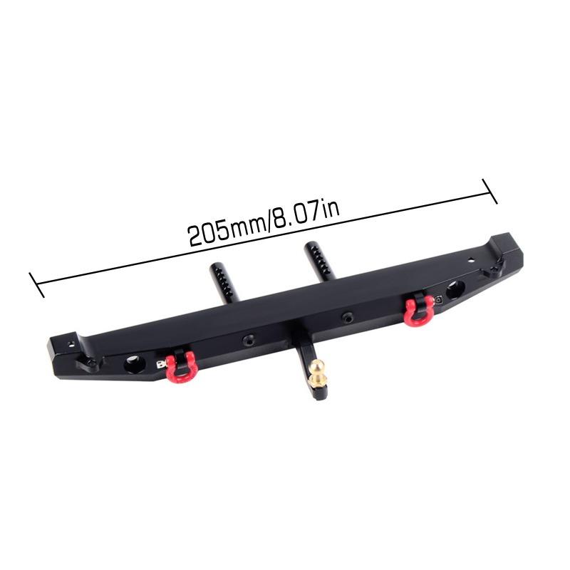 INJORA Metal Rear Bumper with LED Light for Axial SCX10 Jeep Cherokee 8 INJORA Metal Rear Bumper with LED Light for Axial SCX10 Jeep Cherokee