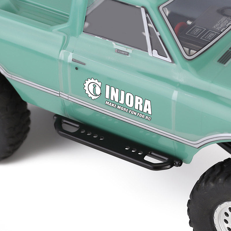 INJORA Metal Rock Sliders Side Pedal for Axial SCX24 Chevrolet C10 3 INJORA Metal Rock Sliders Side Pedal for Axial SCX24 Chevrolet C10