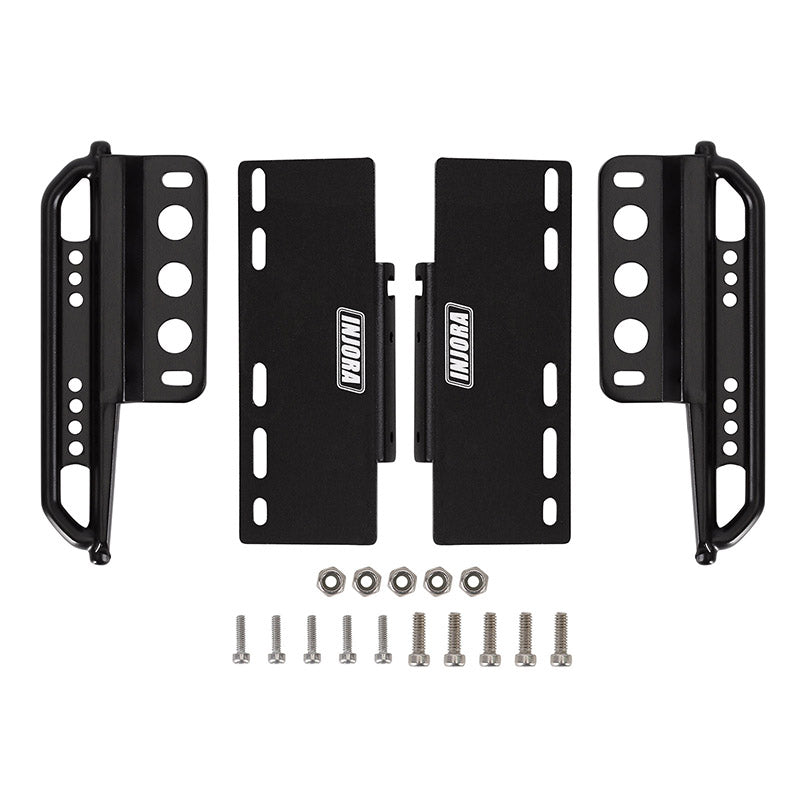 INJORA Metal Rock Sliders Side Pedal for Axial SCX24 Chevrolet C10 4 INJORA Metal Rock Sliders Side Pedal for Axial SCX24 Chevrolet C10