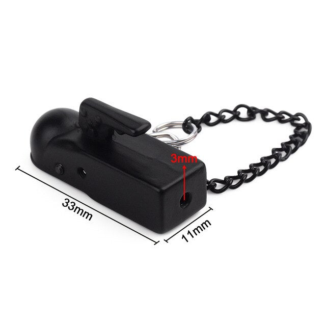 INJORA Metal Trailer Head Tow Hook Hitch Coupler for 1/10 RC Crawler 3 INJORA Metal Trailer Head Tow Hook Hitch Coupler for 1/10 RC Crawler