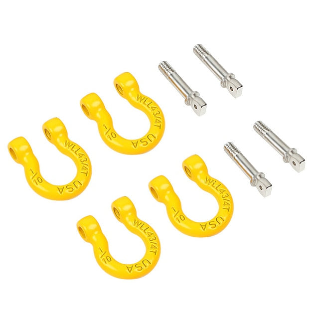 INJORA Metal Trailer Tow Hook Accessories for 1/10 RC Crawler 17 INJORA Metal Trailer Tow Hook Accessories for 1/10 RC Crawler