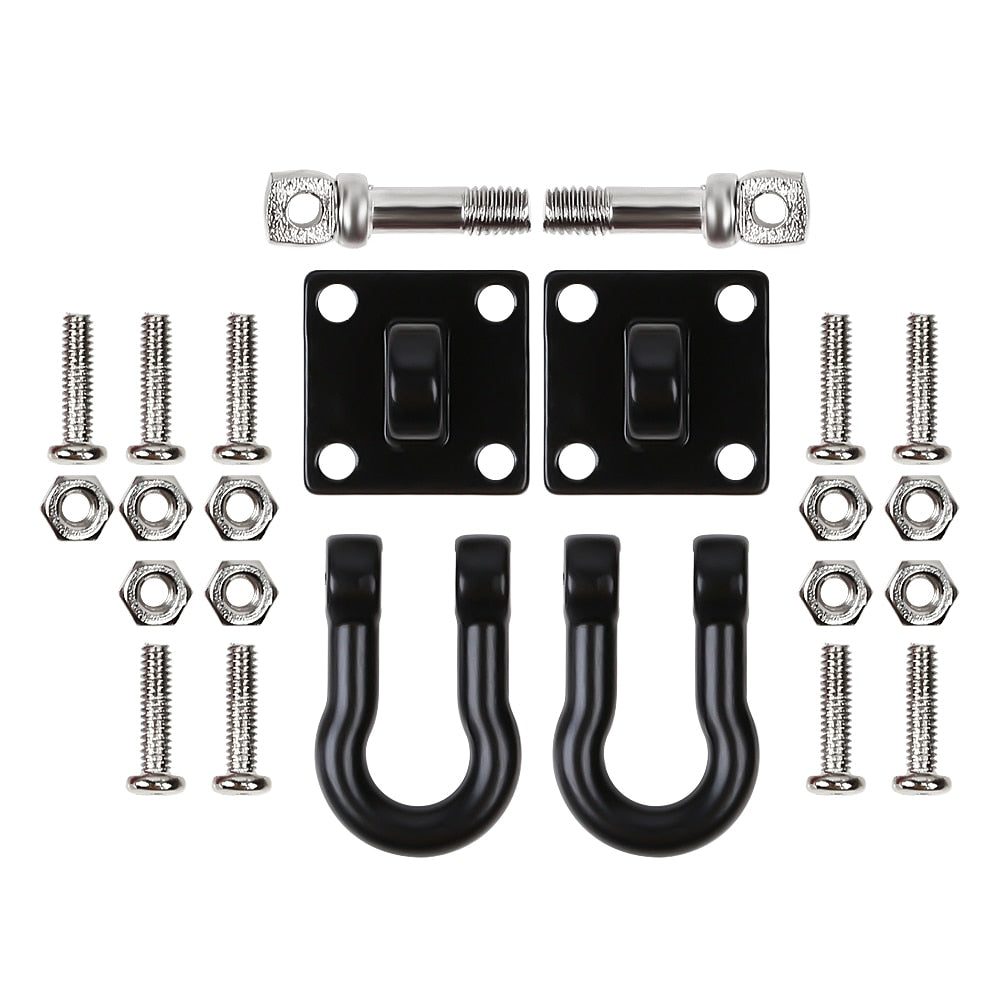 INJORA Metal Trailer Tow Hook Accessories for 1/10 RC Crawler 8 INJORA Metal Trailer Tow Hook Accessories for 1/10 RC Crawler