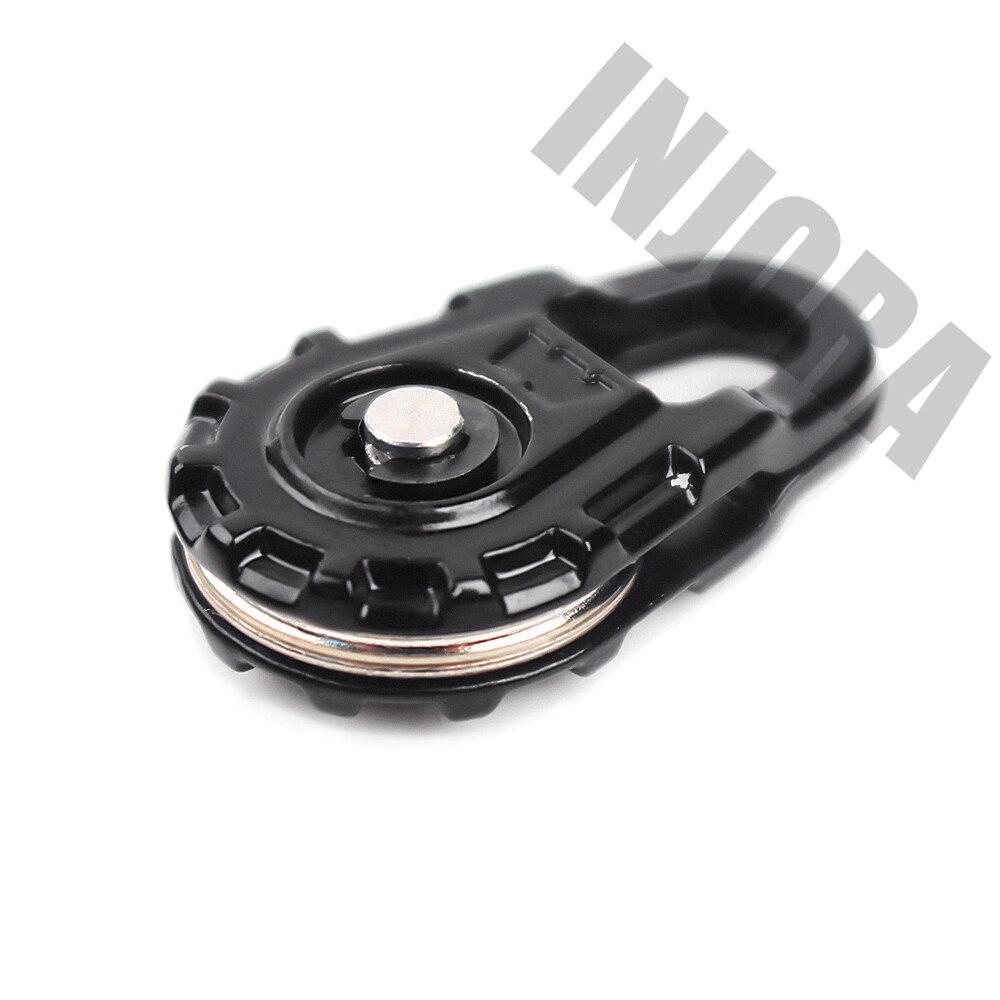 INJORA Metal Winch Tow Rope Snatch Block for 1/10 RC Crawler 6 INJORA Metal Winch Tow Rope Snatch Block for 1/10 RC Crawler