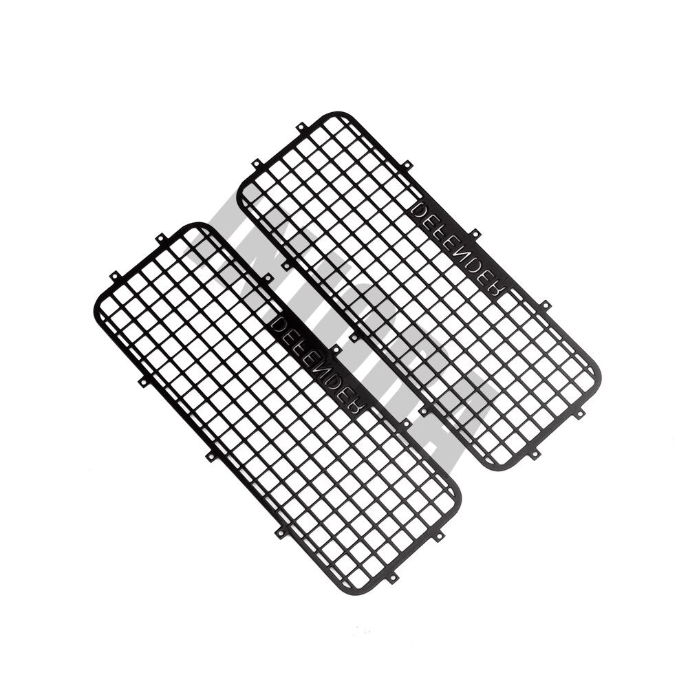 INJORA Metal Window Mesh Protective Net for Traxxas TRX-4 6 INJORA Metal Window Mesh Protective Net for Traxxas TRX-4