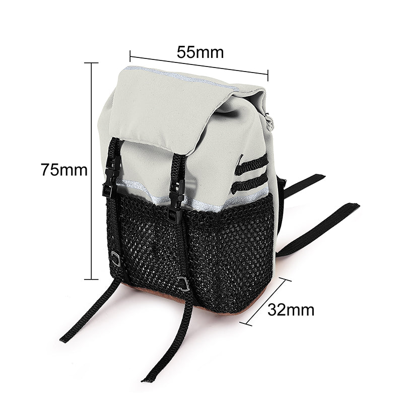 INJORA Mini Backpack Scale Simulation Decoration for 1/10 RC Crawler 25 INJORA Mini Backpack Scale Simulation Decoration for 1/10 RC Crawler