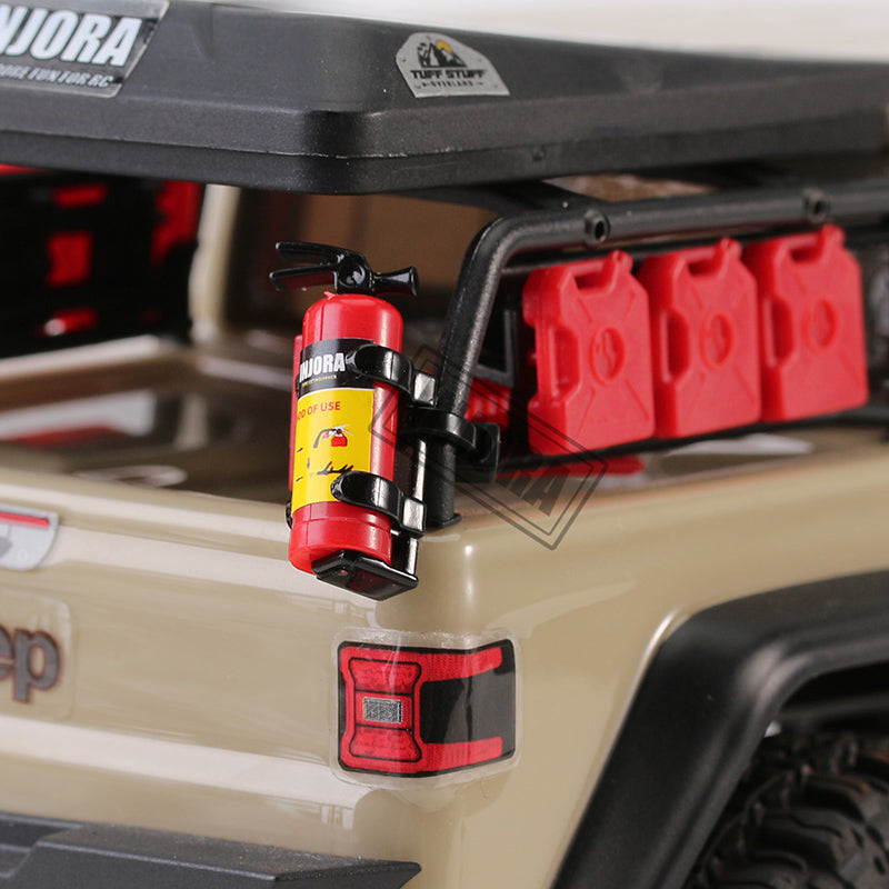 INJORA Mini Fuel Tank Fire Extinguisher Shovel Oil Drum Scale Accessories for 1/24 1/18 RC Crawlers 15 INJORA Mini Fuel Tank Fire Extinguisher Shovel Oil Drum Scale Accessories for 1/24 1/18 RC Crawlers