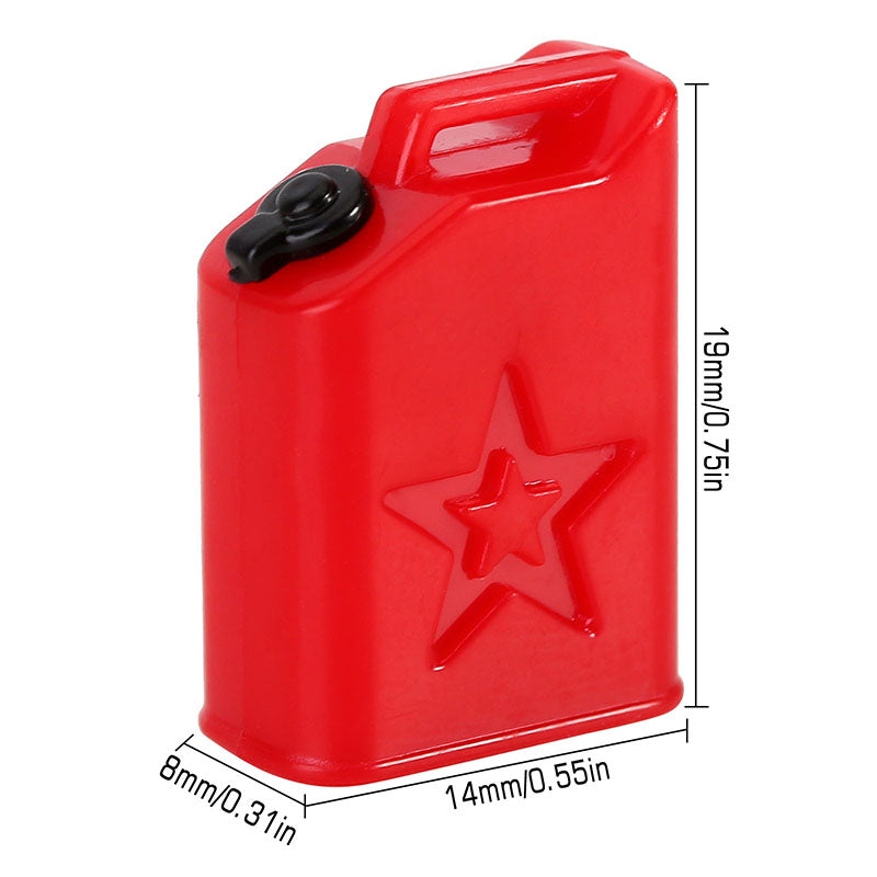 INJORA Mini Fuel Tank Fire Extinguisher Shovel Oil Drum Scale Accessories for 1/24 1/18 RC Crawlers 4 INJORA Mini Fuel Tank Fire Extinguisher Shovel Oil Drum Scale Accessories for 1/24 1/18 RC Crawlers