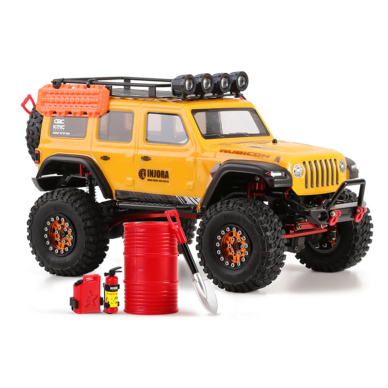 INJORA Mini Fuel Tank Fire Extinguisher Shovel Oil Drum Scale Accessories for 1/24 1/18 RC Crawlers 41 INJORA Mini Fuel Tank Fire Extinguisher Shovel Oil Drum Scale Accessories for 1/24 1/18 RC Crawlers