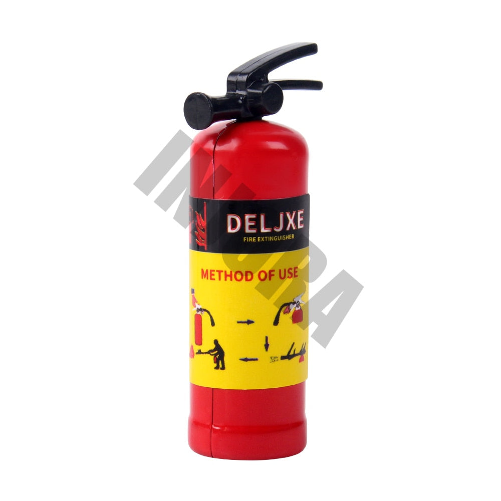 INJORA Mini Plastic Fire Extinguisher with Sticker, Scale Accessories for 1/10 RC Crawler 5 INJORA Mini Plastic Fire Extinguisher with Sticker, Scale Accessories for 1/10 RC Crawler
