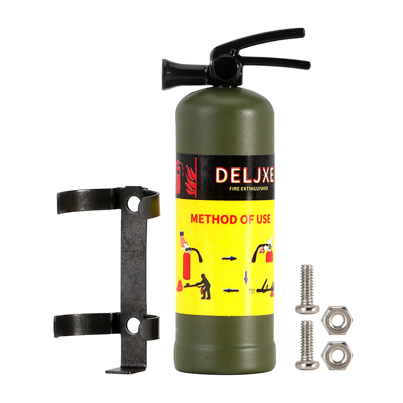 INJORA Mini Plastic Fire Extinguisher with Sticker, Scale Accessories for 1/10 RC Crawler 8 INJORA Mini Plastic Fire Extinguisher with Sticker, Scale Accessories for 1/10 RC Crawler