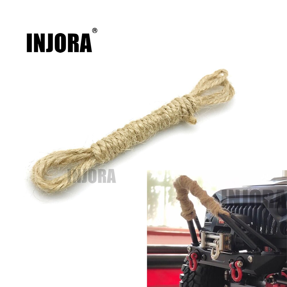 INJORA Mini Simulation Toy Rope, 1/10 Scale Accessories for RC Crawler