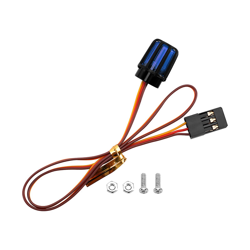 INJORA Multi-function LED Light with Cover for 1/10 RC Car 1/14 Tamiya Truck 16 INJORA Multi-function LED Light with Cover for 1/10 RC Car 1/14 Tamiya Truck