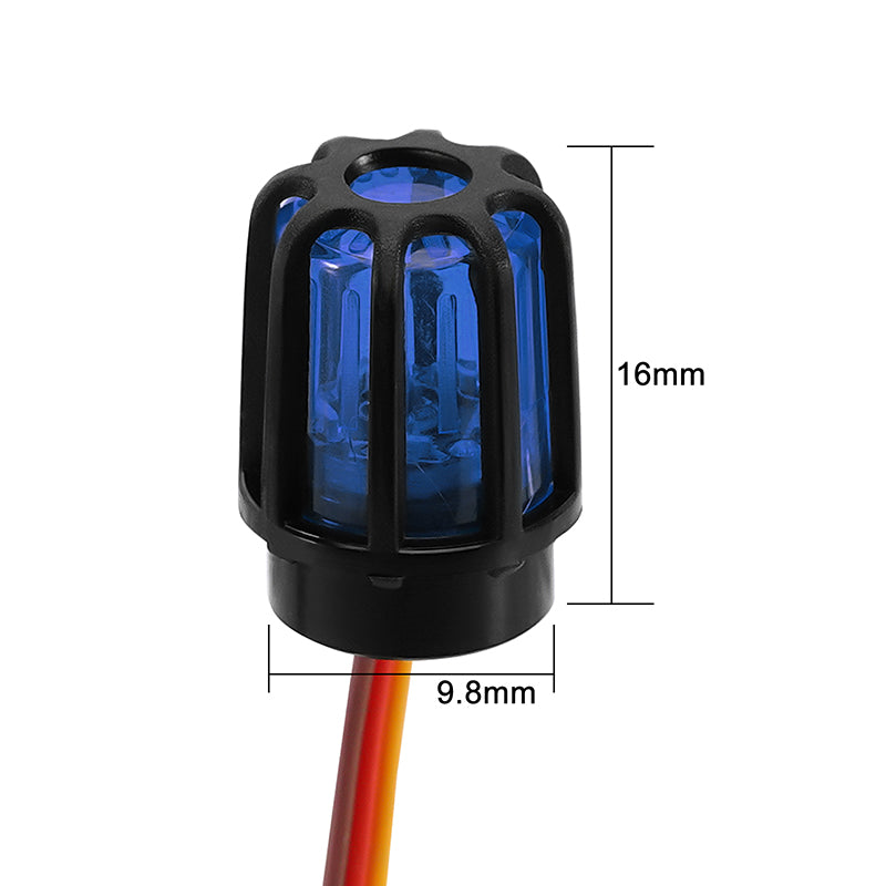 INJORA Multi-function LED Light with Cover for 1/10 RC Car 1/14 Tamiya Truck 18 INJORA Multi-function LED Light with Cover for 1/10 RC Car 1/14 Tamiya Truck