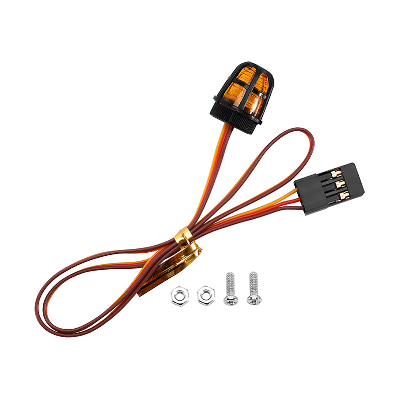 INJORA Multi-function LED Light with Cover for 1/10 RC Car 1/14 Tamiya Truck 21 INJORA Multi-function LED Light with Cover for 1/10 RC Car 1/14 Tamiya Truck