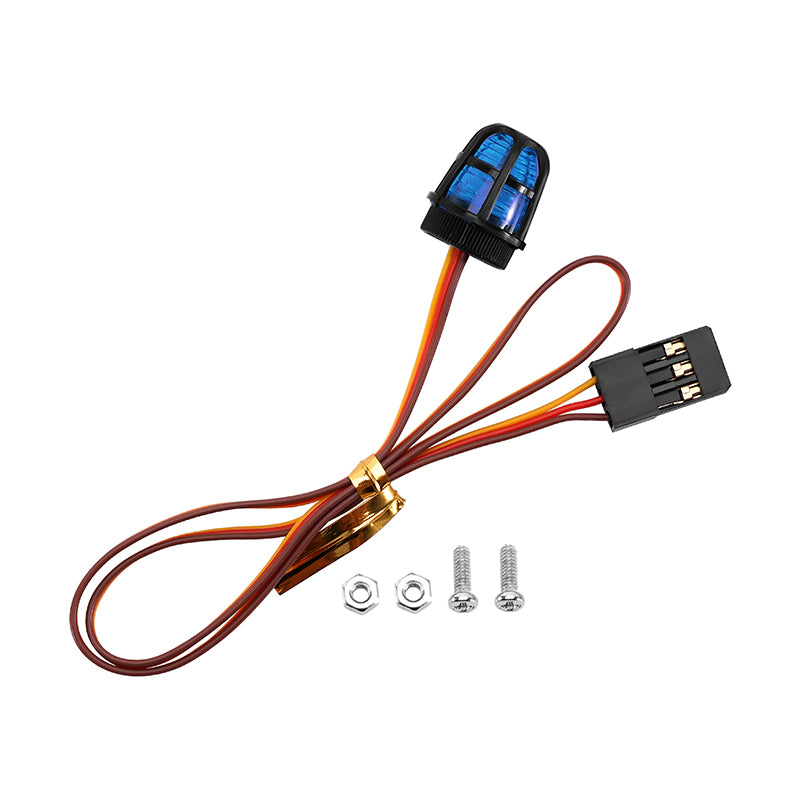 INJORA Multi-function LED Light with Cover for 1/10 RC Car 1/14 Tamiya Truck 33 INJORA Multi-function LED Light with Cover for 1/10 RC Car 1/14 Tamiya Truck