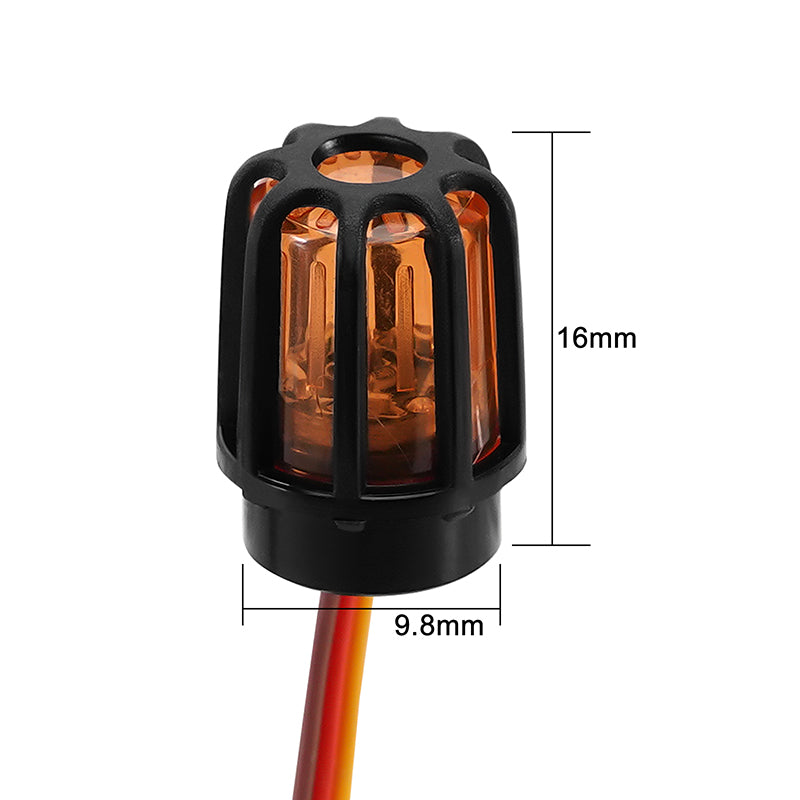 INJORA Multi-function LED Light with Cover for 1/10 RC Car 1/14 Tamiya Truck 6 INJORA Multi-function LED Light with Cover for 1/10 RC Car 1/14 Tamiya Truck