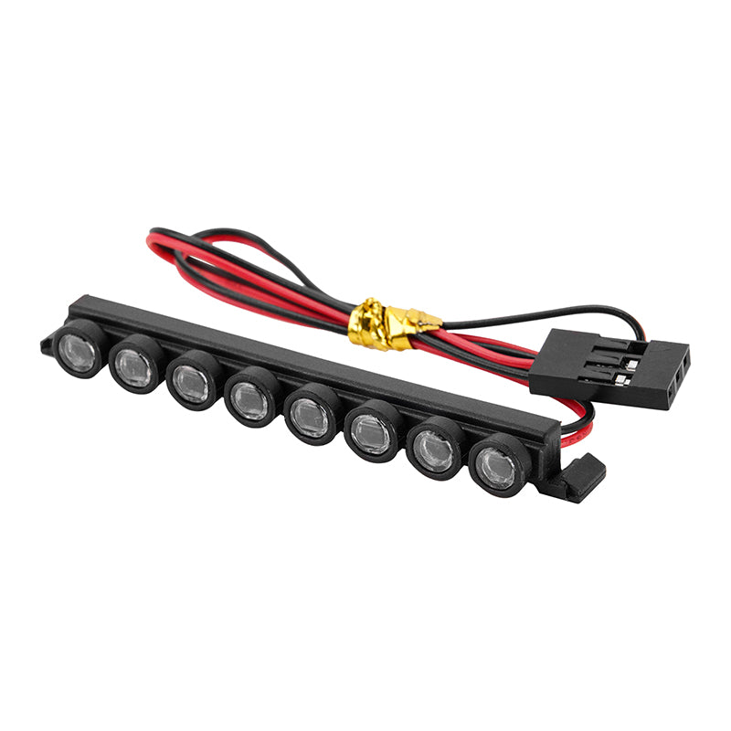 INJORA Nylon Molded 8LED Roof Light Bar for 1/18 TRX4M Bronco (4M-47) 8 INJORA Nylon Molded 8LED Roof Light Bar for 1/18 TRX4M Bronco (4M-47)