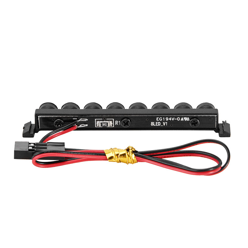 INJORA Nylon Molded 8LED Roof Light Bar for 1/18 TRX4M Bronco (4M-47) 9 INJORA Nylon Molded 8LED Roof Light Bar for 1/18 TRX4M Bronco (4M-47)