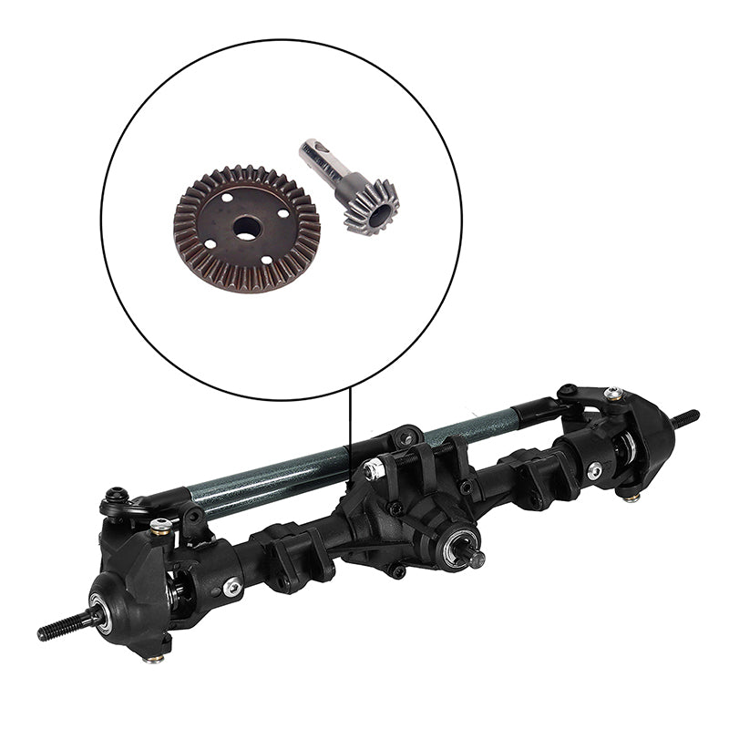 INJORA Plastic Front / Rear Straight Axles for Axial SCX10 II (AXCQ-01) 8 INJORA Plastic Front / Rear Straight Axles for Axial SCX10 II (AXCQ-01)