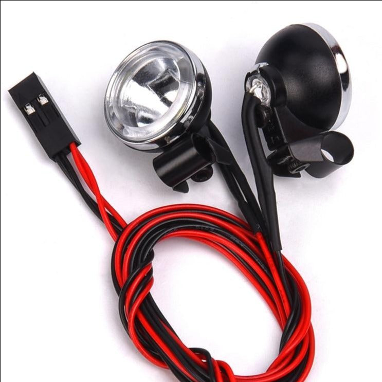 INJORA RC Car LED Light Headlights Spotlight for 1/10 RC Crawler 11 INJORA RC Car LED Light Headlights Spotlight for 1/10 RC Crawler
