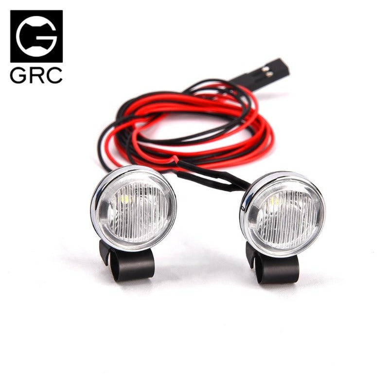 INJORA RC Car LED Light Headlights Spotlight for 1/10 RC Crawler 14 INJORA RC Car LED Light Headlights Spotlight for 1/10 RC Crawler