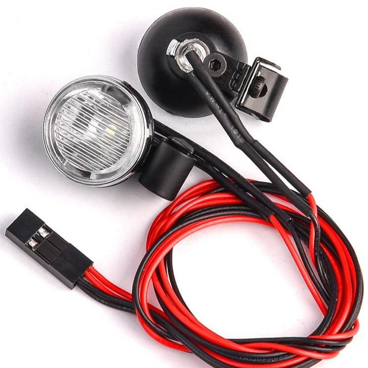 INJORA RC Car LED Light Headlights Spotlight for 1/10 RC Crawler 15 INJORA RC Car LED Light Headlights Spotlight for 1/10 RC Crawler