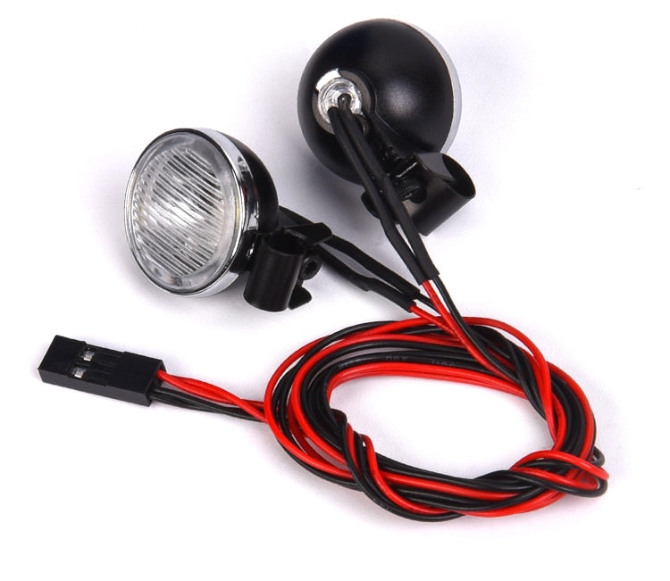 INJORA RC Car LED Light Headlights Spotlight for 1/10 RC Crawler 19 INJORA RC Car LED Light Headlights Spotlight for 1/10 RC Crawler